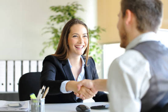 Professional business meeting
